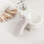 Набор банный, 5 предметов: 3 мочалки, расчёска, пемза, цвет МИКС - Фото 7
