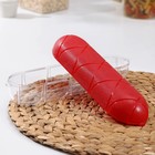 Контейнер для колбасы, цвет красный - Фото 2