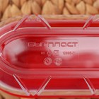 Контейнер для колбасы, цвет красный - Фото 3