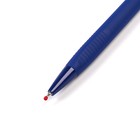 Ручка шариковая, автоматическая, 0.7 мм, Vinson, треугольный, прорезиненный, синий корпус, стержень масляный синий, МИКС - Фото 3