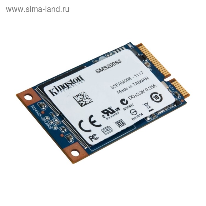 SSD накопитель Kingston SSDNow mS200 240Gb (SMS200S3/240G) SATA-III - Фото 1