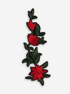 Термоаппликация «Цветы», 20×7 см, красная - Фото 3