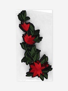 Термоаппликация «Цветы», 20×7 см, красная - Фото 6