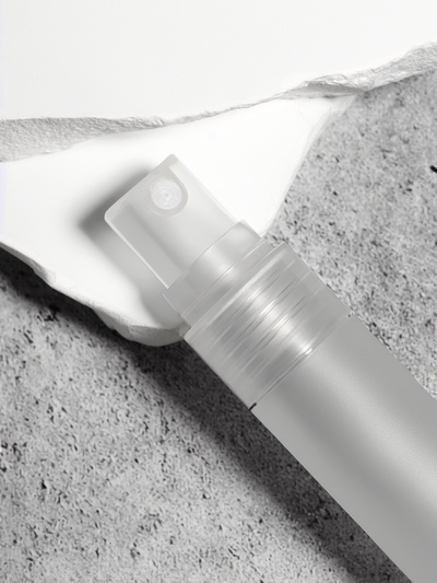 Флакон для парфюма, с распылителем, 20 мл, цвет белый