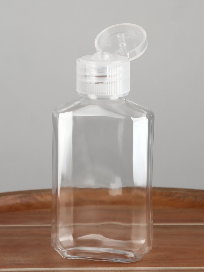 Бутылочка для хранения, 60 мл, цвет прозрачный - Фото 1