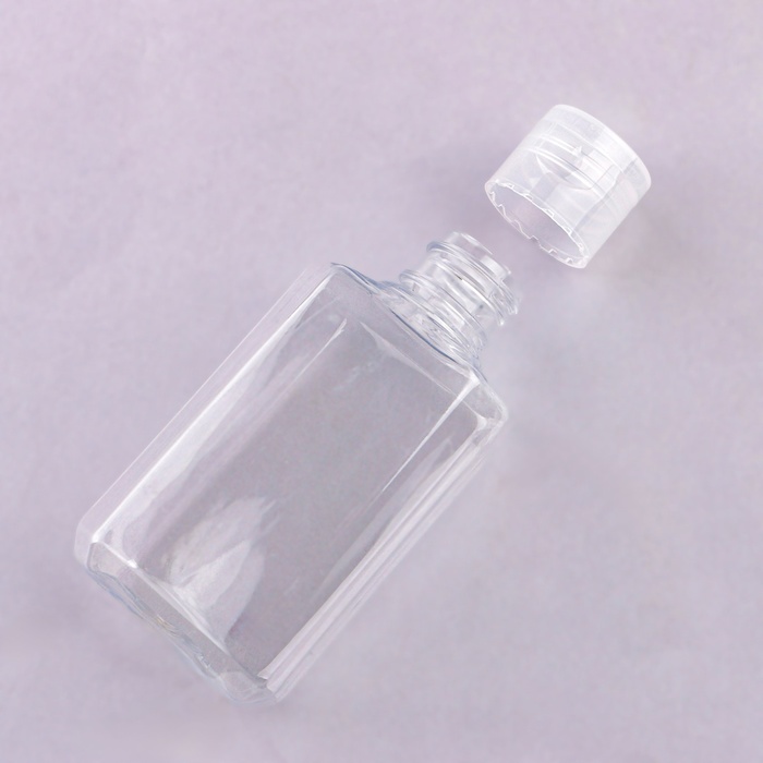 Бутылочка для хранения, 60 мл, цвет прозрачный - фото 1912135822