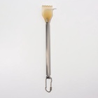 Массажёр - чесалка, с раздвижной ручкой, с подвесом, 20/42 см, жёлтый - Фото 2