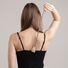 Массажёр - чесалка, с раздвижной ручкой, с подвесом, 20/42 см, жёлтый - Фото 8