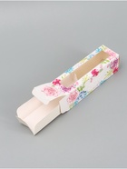 Коробка для макарун, кондитерская упаковка «Счастье в тебе», 18×5.5×5.5 см  (артикул 3400711)  большой выбор товаров оптом и в розницу по низким ценам с доставкой