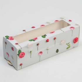 Коробка для макарун «Жизнь прекрасна», 5.5 × 18 × 5.5 см