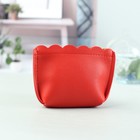 Кошелёк, отдел на молнии, цвет красный - Фото 2