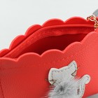 Кошелёк, отдел на молнии, цвет красный - Фото 3