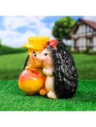 Садовая фигура из гипса «Ёжики признание в любви», 23×17×22 см - Фото 4