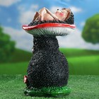 Садовая фигура "Ежик загорает" 30х19см - Фото 5