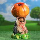 Садовая фигура "Ежик с тыквой" 28х15см - Фото 1