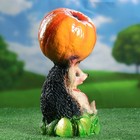 Садовая фигура "Ежик с тыквой" 28х15см - Фото 2