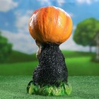 Садовая фигура "Ежик с тыквой" 28х15см - Фото 4