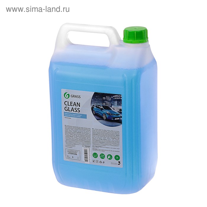 Очиститель стекол Grass Clean Glass Антистатик, 5 л - Фото 1