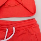 Спортивный костюм для девочки, рост 134 (68) см, цвет коралл 11135 - Фото 5