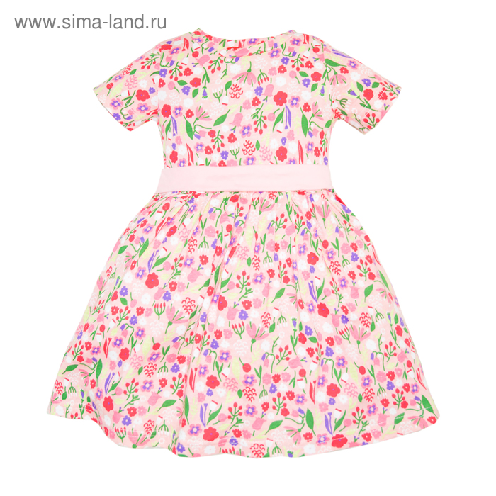 Платье для девочки, рост 92 (52) см, цвет светло-розовый 8129_М - Фото 1