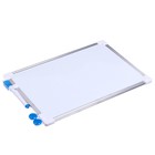 Доска магнитная, 32×20 см, маркер и магниты в наборе - Фото 4