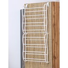 Обувница надверная, 8 ярусов (на 24 пары обуви), 50×20×124 см, цвет белый - Фото 3