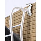 Обувница надверная, 8 ярусов (на 24 пары обуви), 50×20×124 см, цвет белый - Фото 7