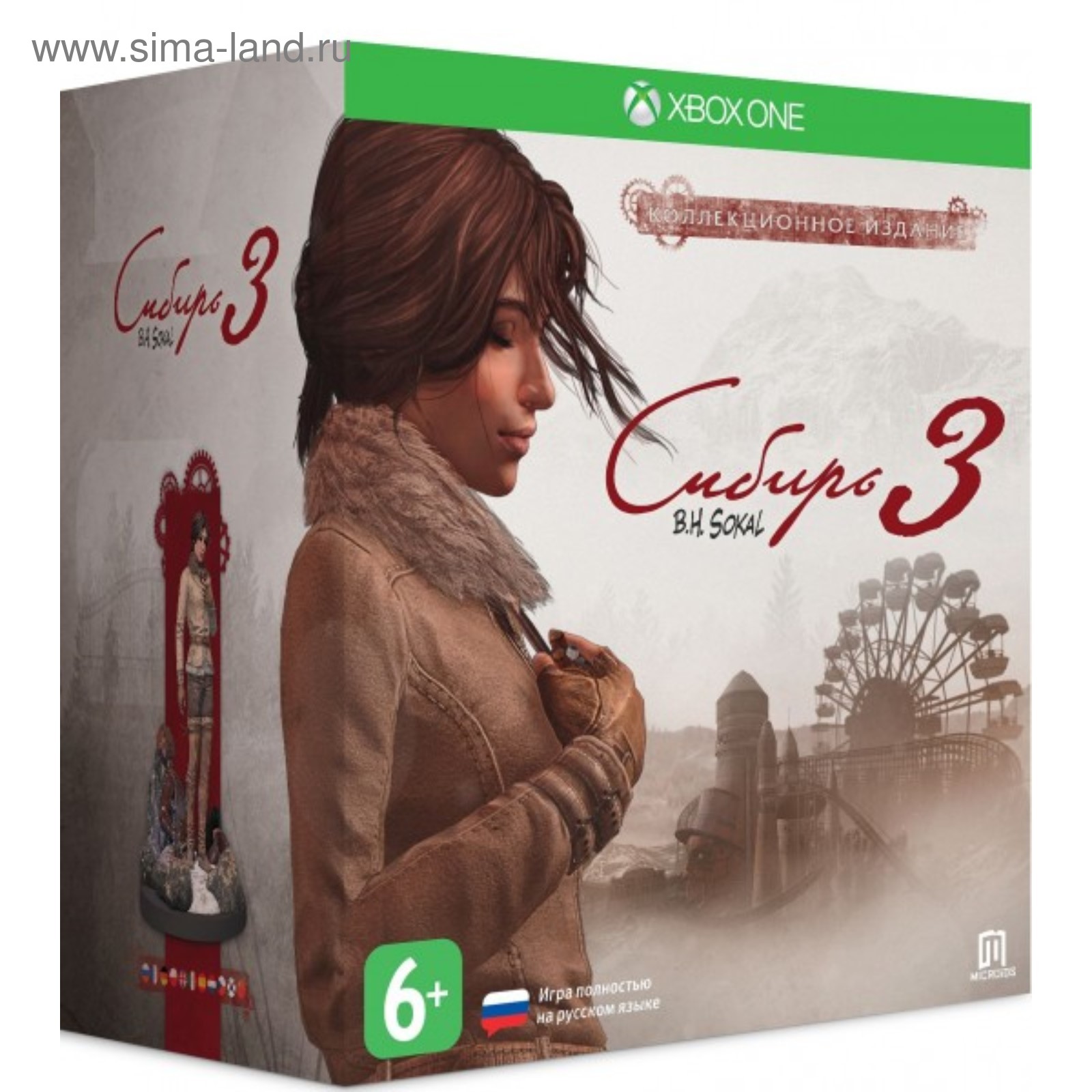 Игра для Xbox One Сибирь 3. Коллекционное издание. (3612867) - Купить по  цене от 1 949.00 руб. | Интернет магазин SIMA-LAND.RU