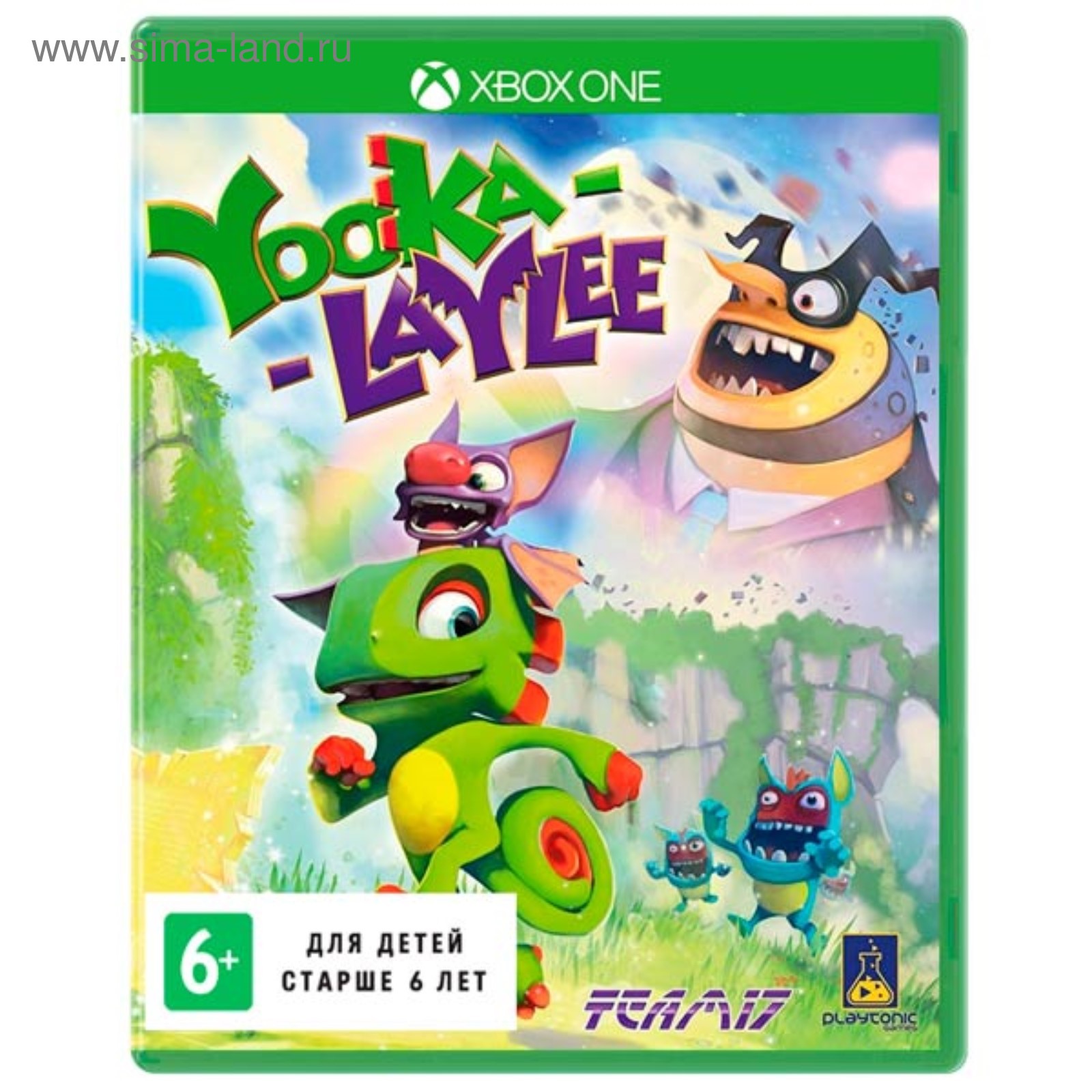 Игра для Xbox One Yooka-Laylee. (3612875) - Купить по цене от 2 399.00 руб.  | Интернет магазин SIMA-LAND.RU