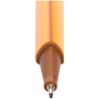 Ручка капиллярная Berlingo Rapido, 0,4 мм, трёхгранная, стержень коричневый - Фото 2