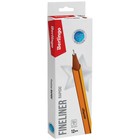 Ручка капиллярная Berlingo Rapido, 0,4 мм, трёхгранная, стержень коричневый - Фото 4