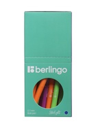 Ручка шариковая Berlingo. Starlight, синий стержень, игольчатый узел 0.7 мм, МИКС - Фото 12