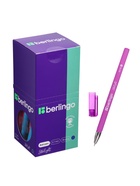 Ручка шариковая Berlingo. Starlight, синий стержень, игольчатый узел 0.7 мм, МИКС - Фото 9