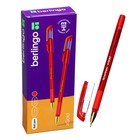 Ручка шариковая Berlingo xGold, стержень красный, узел-игла 0.7 мм - Фото 2