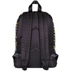 Рюкзак на молнии Berlingo Fashion Golden leaves, 1 отделение, цвет чёрный - Фото 4