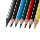 Карандаши цветные 6 цветов Berlingo "Корабли" + чернографитный карандаш - Фото 3