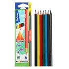Карандаши цветные 6 цветов Berlingo "Корабли" + чернографитный карандаш - Фото 5