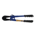 Болторез ТУНДРА, обрезиненные рукоятки, болты до 5 мм, проволока до 7 мм, 350 мм - Фото 2