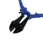 Болторез ТУНДРА, обрезиненные рукоятки, болты до 6 мм, проволока до 8 мм, 450 мм - Фото 3