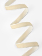 Лента бархатная, 10 мм, 18±1 м, молочная №08 - Фото 2