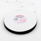 Лента бархатная, 15 мм, 18±1 м, чёрная №03 - Фото 4