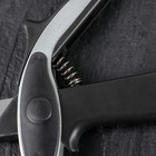 Ножницы кухонные «Гений», 24 см, цвет чёрный - Фото 6