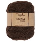 Пряжа "Селена" 100% шерсть 160м/100гр (1191 натуральн. коричневый) - Фото 2