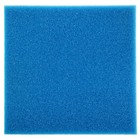 Губка прямоугольная, крупнопористая, лист 50 х 50 х 2 см, синий - Фото 3