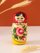 Матрёшка дерево «Нина», красный платок, 6 кукольная, 12-14 см - Фото 7
