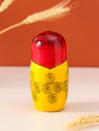 Матрёшка «Семёновская», красный платок, 6 кукольная, 12-14 см - фото 809486060