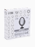 Зеркало декоративное, с увеличением х2, двустороннее, 12.5×19.5 см, (8.8×12.2 см), чёрное - Фото 5