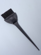 Кисть для окрашивания волос с фиксатором, 21×5.5(±1) см, чёрная - Фото 2