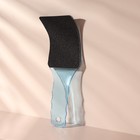 Тёрка для ног, эргономичная, наждачная, двусторонняя, 23 см, цвет МИКС - фото 8216923