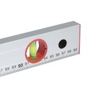 Уровень алюминиевый ЛОМ, 2 глазка, линейка, 1000 мм - Фото 5